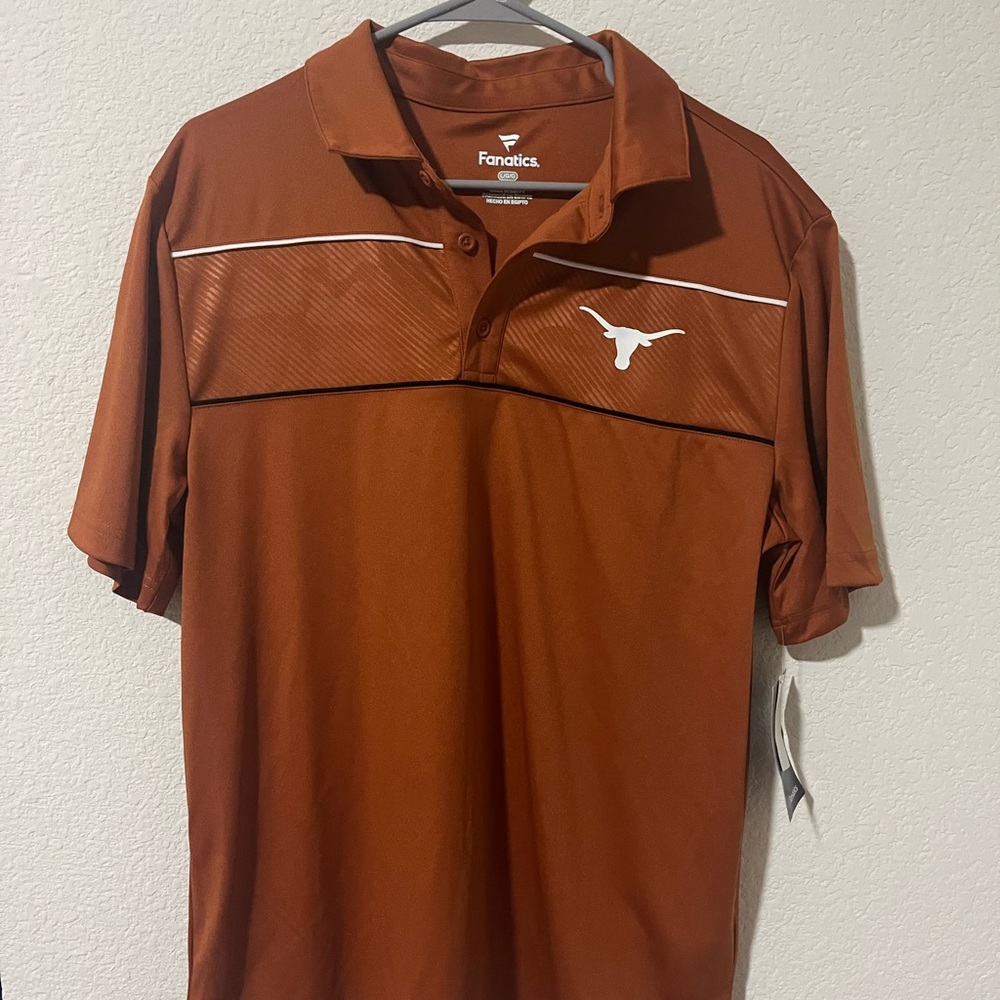 Fanatics Men's Brown Polo Shirt